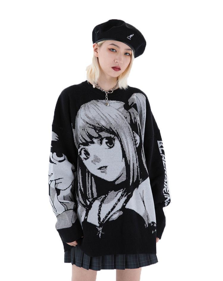 Anime Girl Streetwear Trui