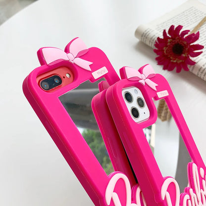 Barbie iPhone Case + PomPom Hanger