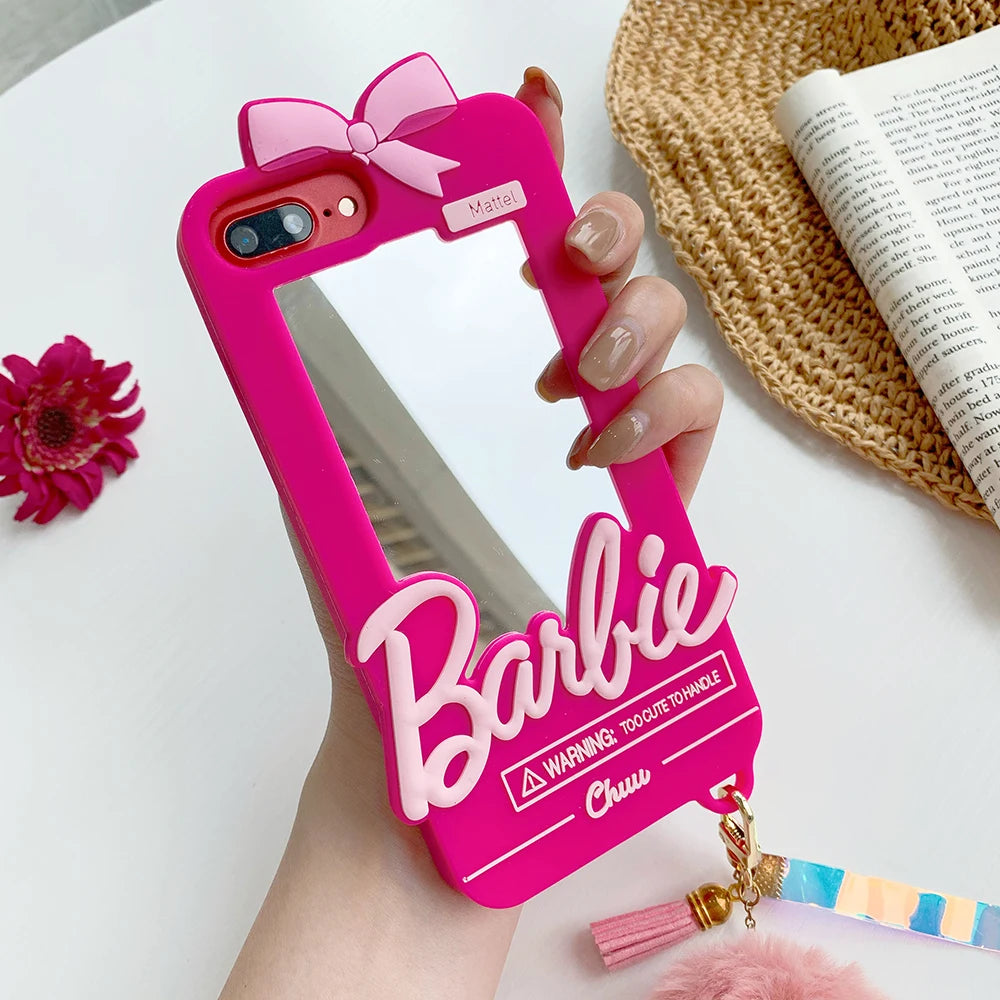 Barbie iPhone Case + PomPom Hanger