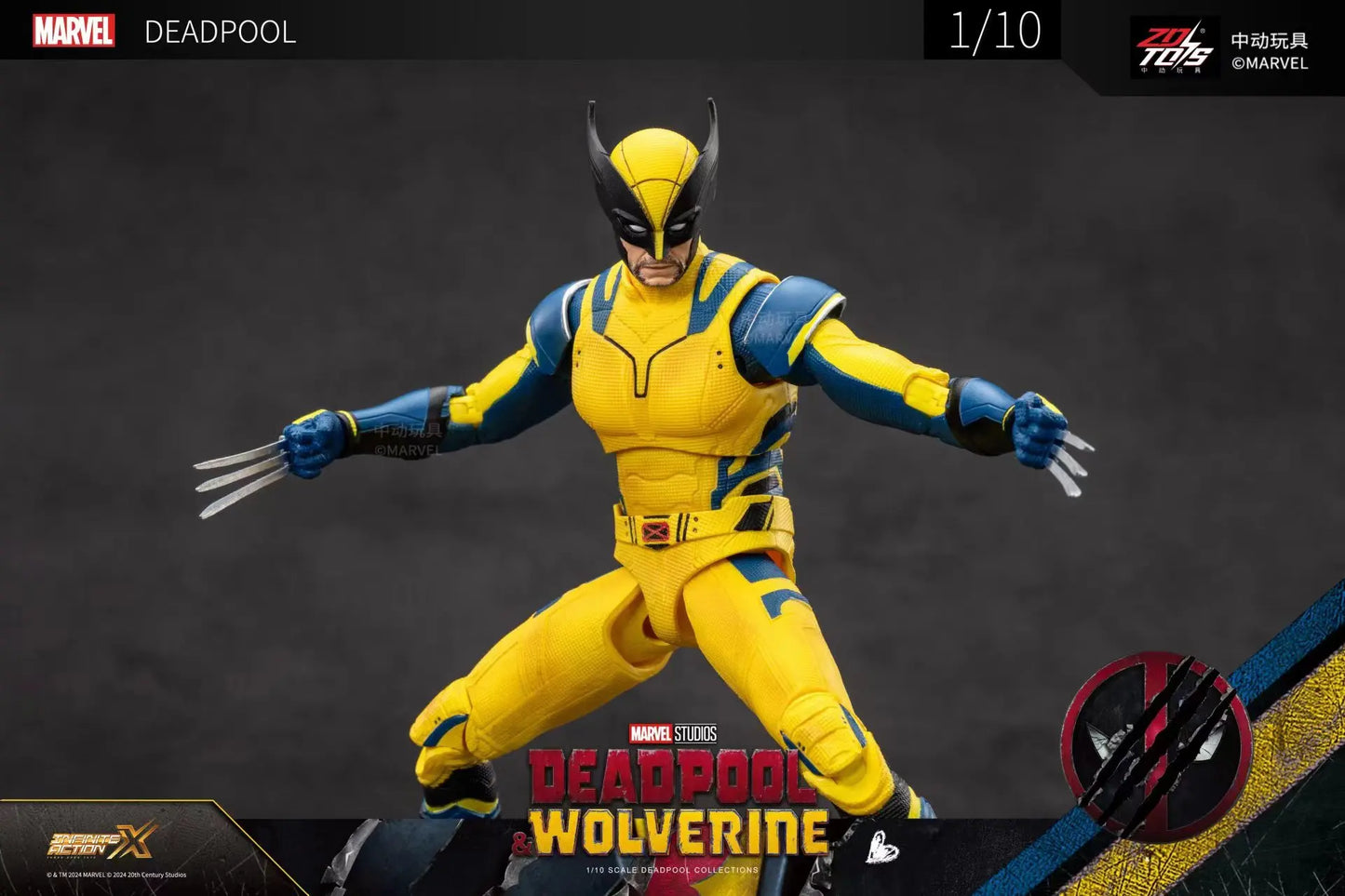 Deadpool & Wolverine Action Figure