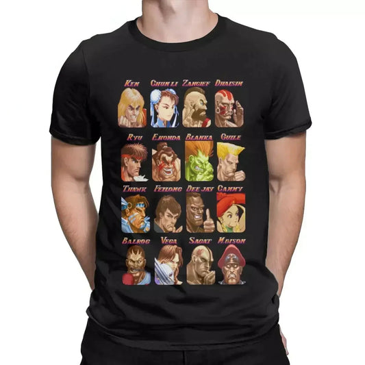 Street Fighter Characters T-Shirt