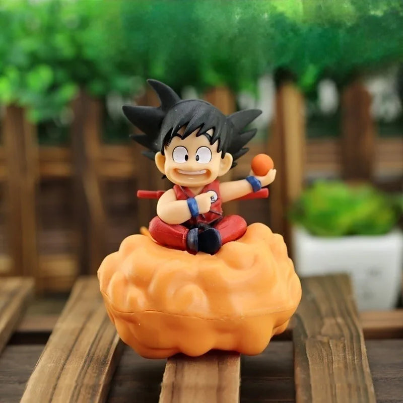 Young Son Goku Flying Nimbus Action Figure