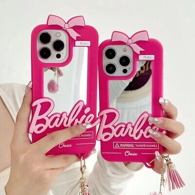 Barbie iPhone Case + PomPom Hanger