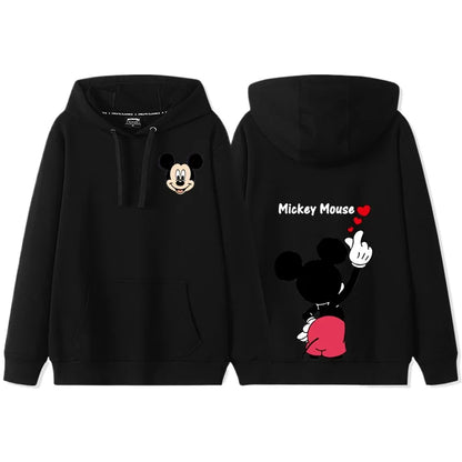 mickey mouse hoodie zwart